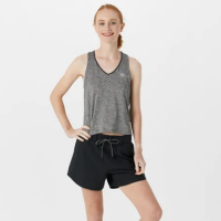 RABBIT - Women's - EZ Vee Tank - Charcoal